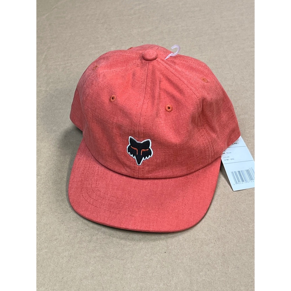 Fox Head Youth Alfresco Adjustable Hat Coral Orange OSFM Motocross Bicycle BMX